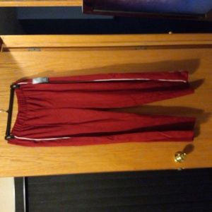 😊Wild fable dak red high rise jogger track pants pleated